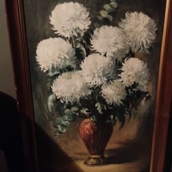 Vintage Oil Painting By Neal Buterchman