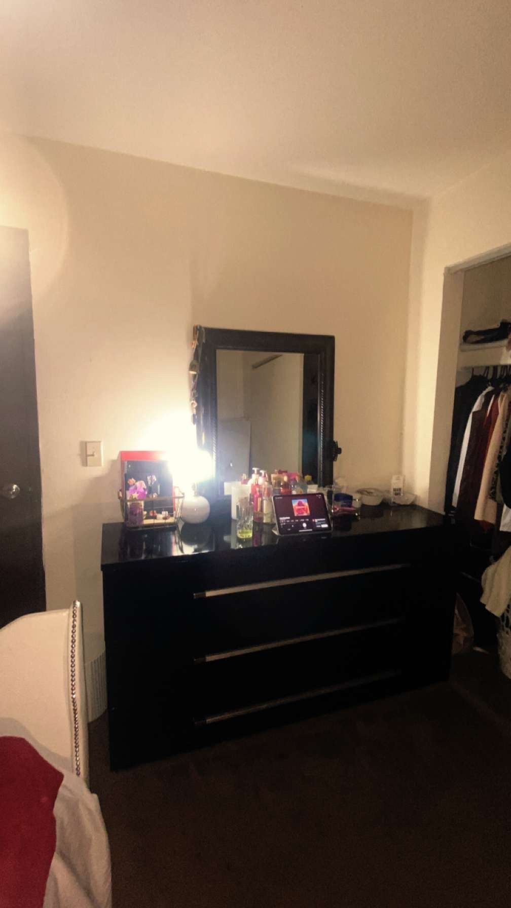 Stylish Black Dresser