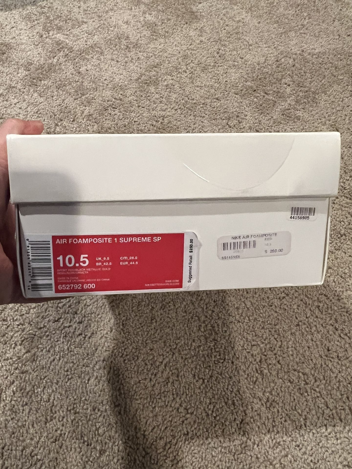 Nike Supreme  Foamposites 