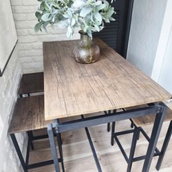 High Top Table And Chairs