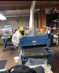 Screen Printing Conveyor Dryer Machine