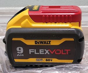 Dewalt Flexvolt 9.0ah Battery 20v/60v