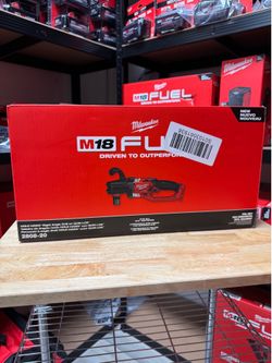 Milwaukee M18 Fuel Hole Hawg Right angle drill w/ Quik Lok