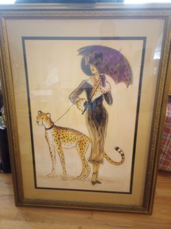 Bombay Leopard Framed Print