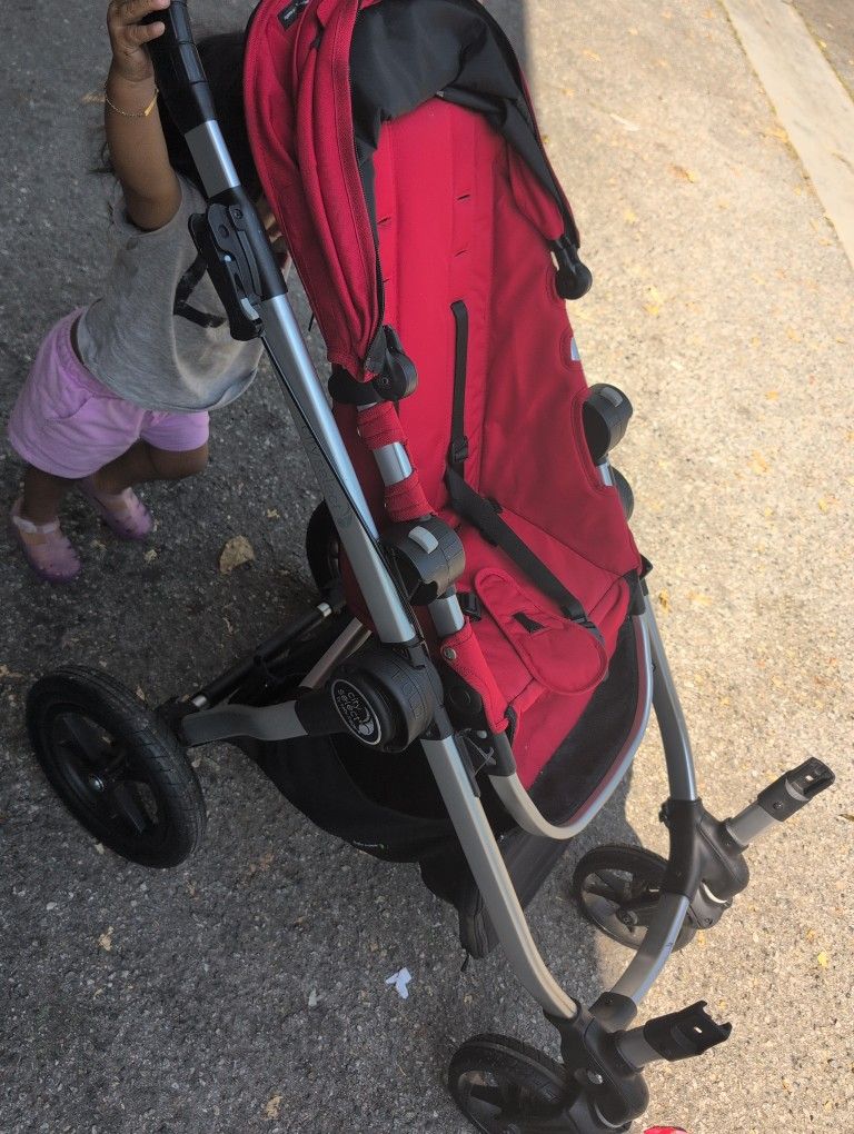 Stroller With Double Stroller Attachment