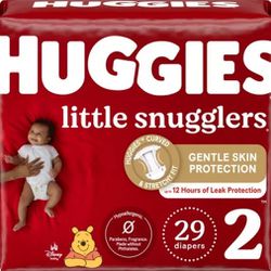 Huggies Size 2 - 29 Count Pack (5 Available)