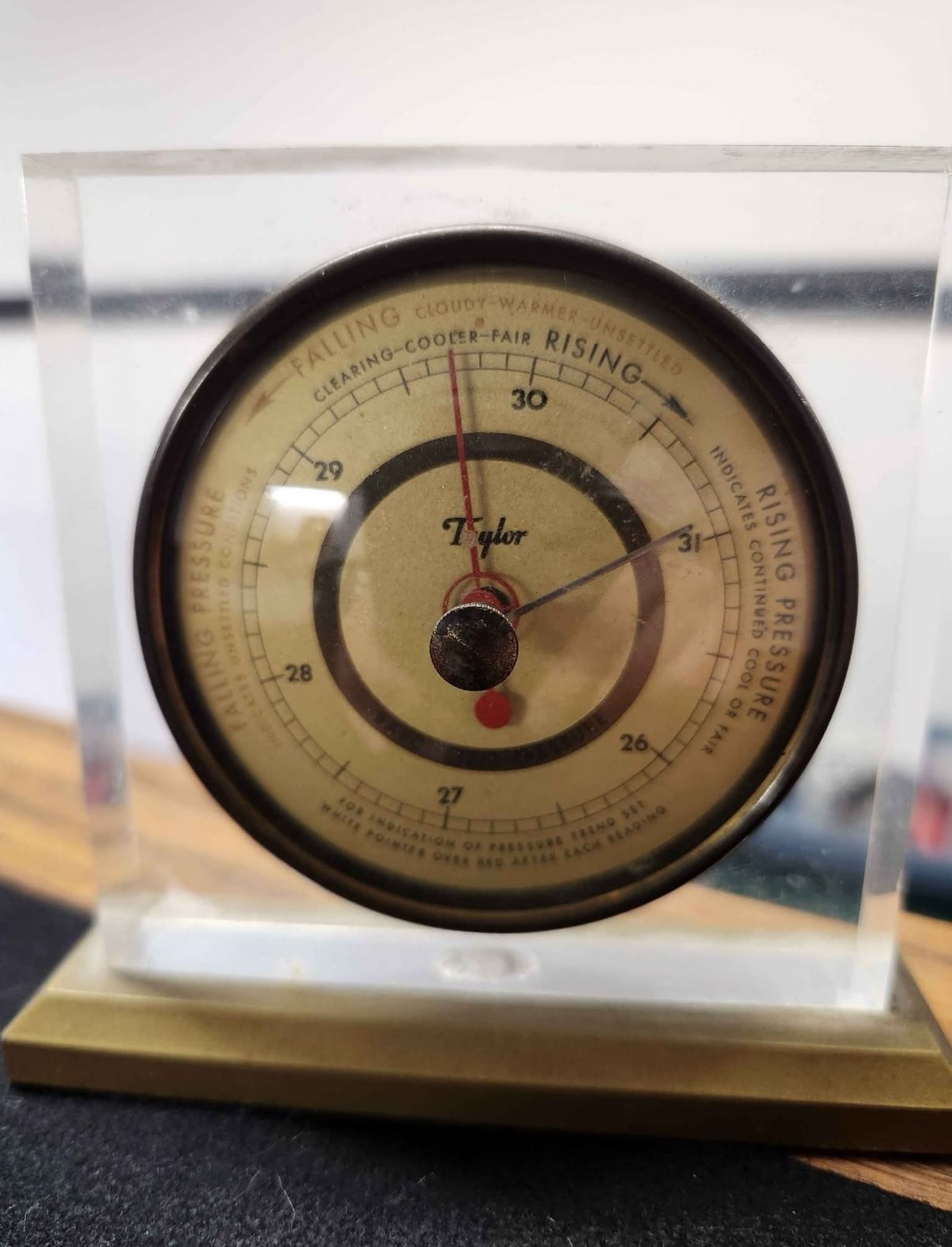 Vintage Taylor Desktop Barometer