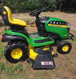 JOHN DEERE E160 W/ 48IN DECK  27HP 70 HOURS EXCELLENT CONDITION