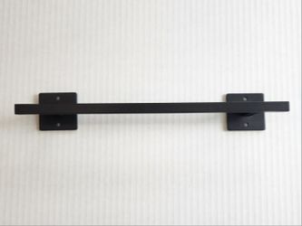 12" Rustic Black Door Handle 3 Available 