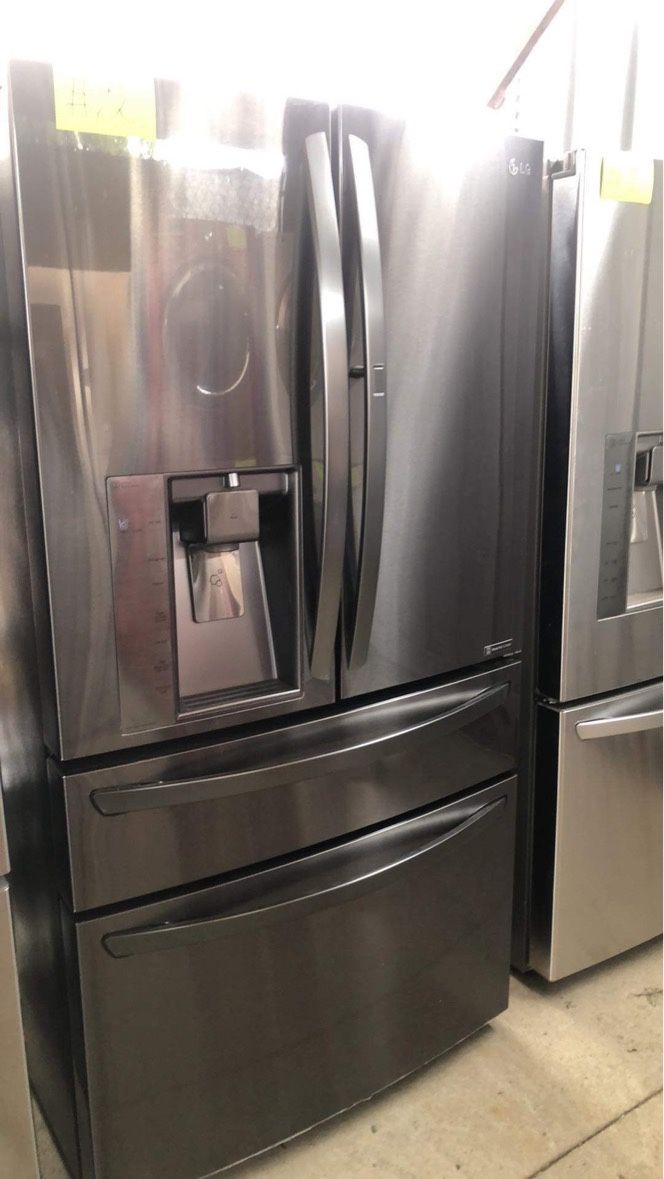 LG Refrigerator Dark Gray