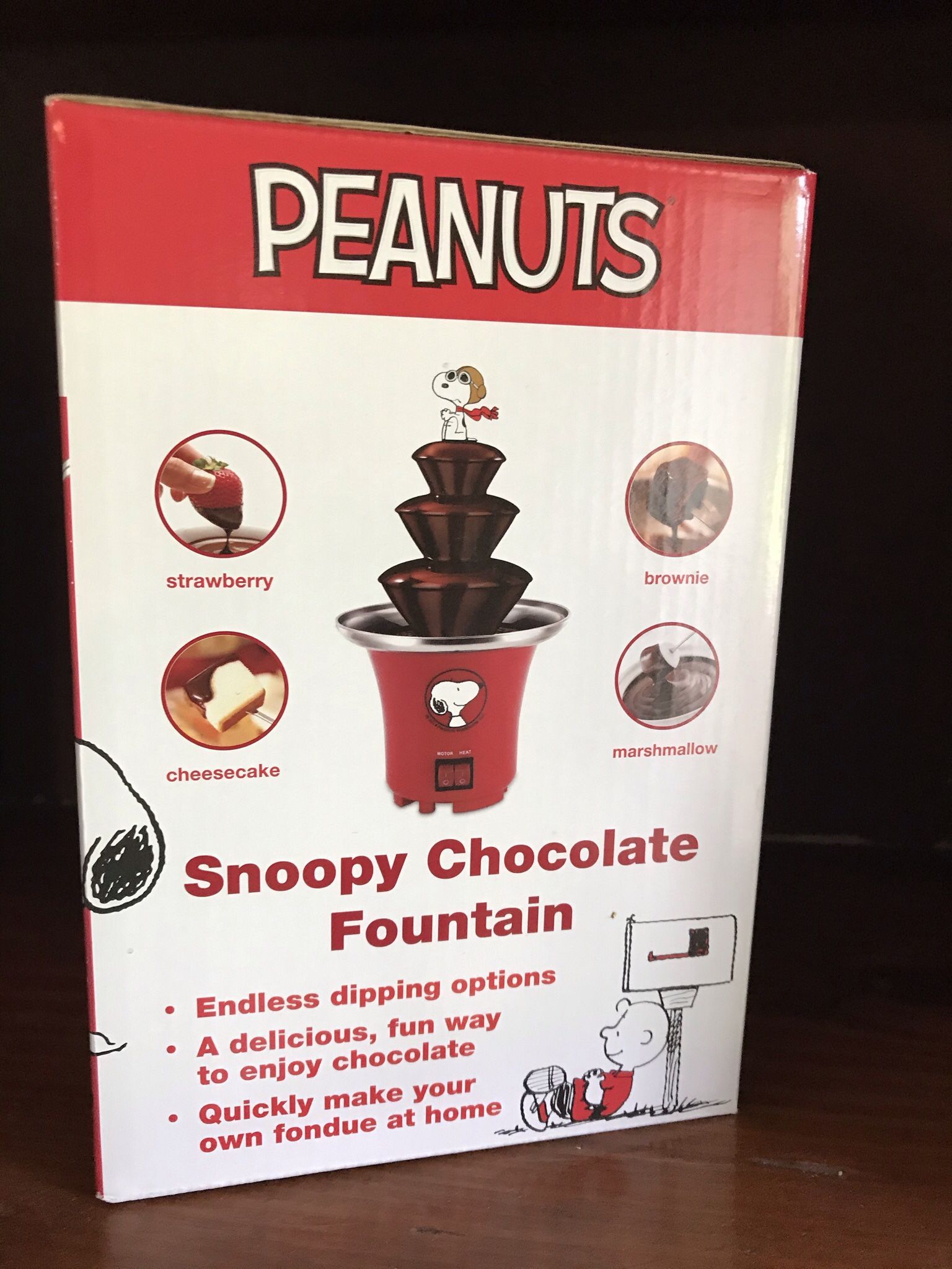 Peanuts Chocolate Fountain 