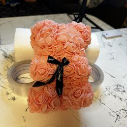 Pink Rose Bear