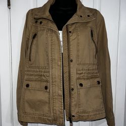 Cargo Tan Denim Jacket
