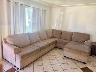 Light brown Living room sectional