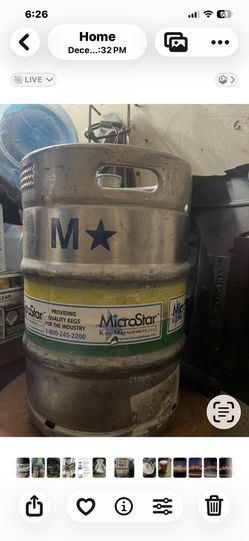 Beer Keg — Barril  De Cerveza Vacío 