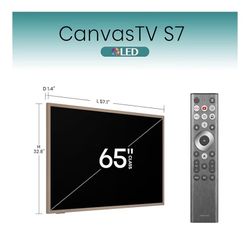 Smart TV 65” Hisense Canvas TV