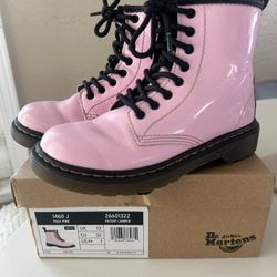 Dr. Martens Pink Boots 