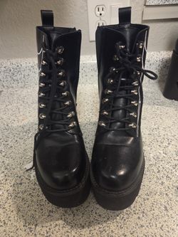 Spider Web Small Platform Boots 7
