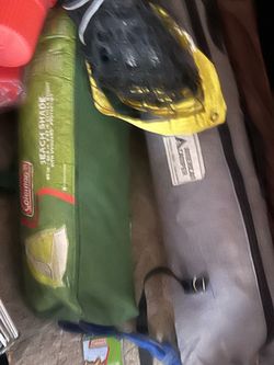 Free fishing poles & camping supplies