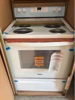 New Electric Stove