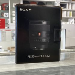 Sony FE 35mm F1.4 GM Lens