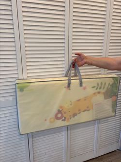 Foldable Baby Play Mat with Carry Bag