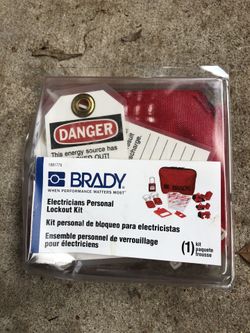 Electricians Personal Lockout Kit