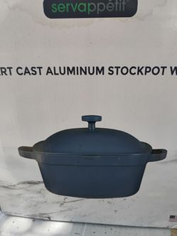 5qt Cast aluminio stockpot