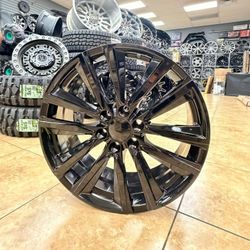 Rines 22x9 6x139 para GMC Gloss Black  +28 Offset