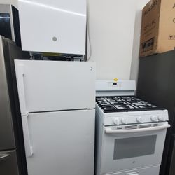 Stove  Fridge Dishwasher  White Warranty  Ready To Deliver..$950..all 3 Item 301 Saundview Ave Bronx NY  10473