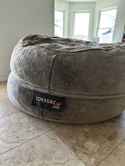 Lovesac SuperSac Bean Bag With 3 covers & pillow