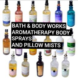 Bath & Body Works Aromatherapy body sprays & pillow mists prices in pics