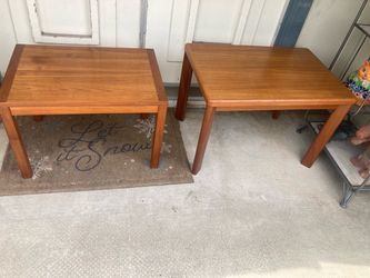 Mid Century Danish End Tables