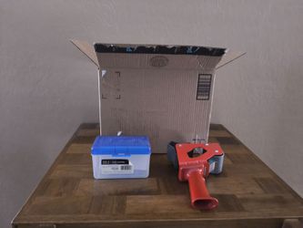 Box Of Miscellaneous Desk Items