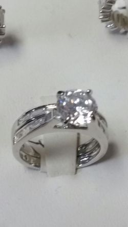 .925 sterling silver Ring. ...czDiamonds.