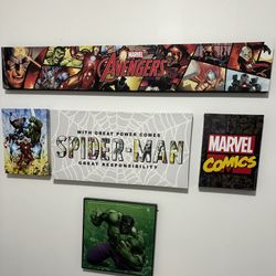 5 Super Hero’s Frames 