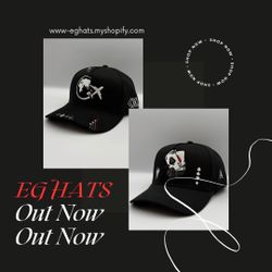 Men Hats Airplane And Poker 