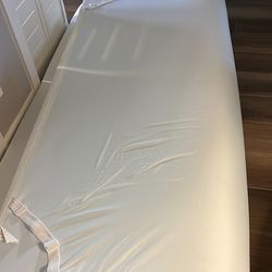 4” memory foam mattress topper king size