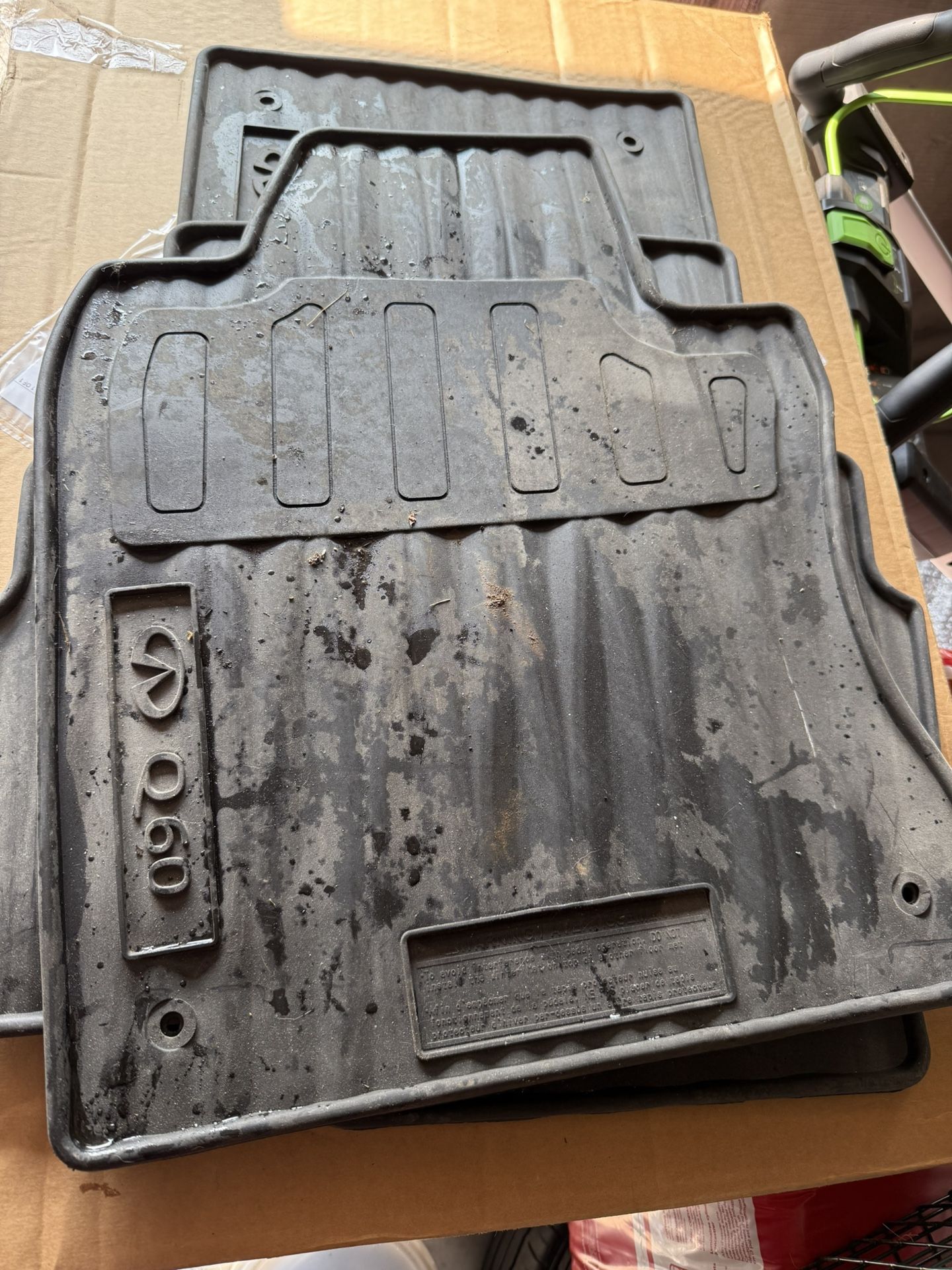 2018 Nissan Q60 All Weather Mats