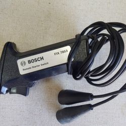 The Bosch Remote Starter Switch (FIX 7853) allows a single person to start a vehicle's engine from under the hood.