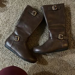 Girls Zipper Boots 13C