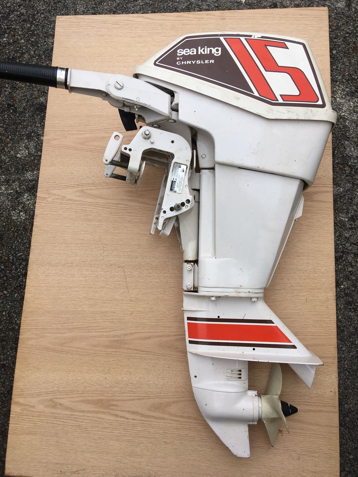 15 hp Sea King Short Shaft Boat Motor