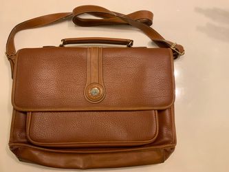 Bruno lorelli  Brown Leather Messenger Bag