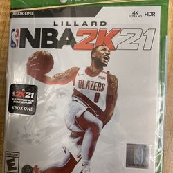 New Sealed Xbox One NBA 2k 21 