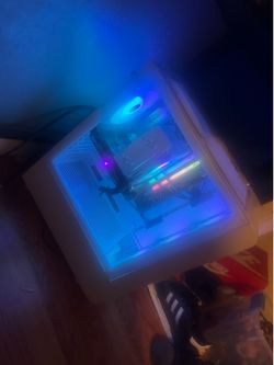 Gaming pc with monitor