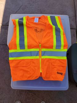 Body Guard Safety Gear Orange Vest 2XL / 3XL
