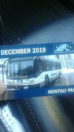 Monthly pass