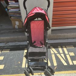 Kolcraft Cloud Lightweight Umbrella Stroller, Coral
