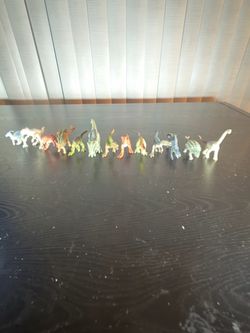 Mini Dinosaur Figures Set of 14