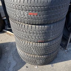 265-60-20 Used Tires 265/60/20 Llantas Usadas